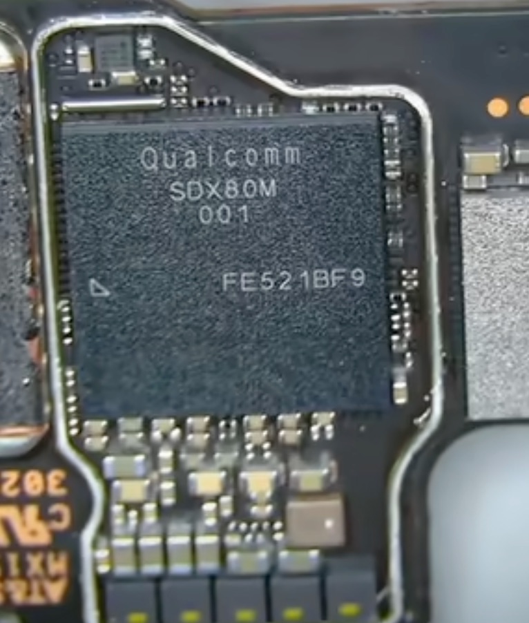 Módem Snapdragon X80 del iPhone 17 Pro Max