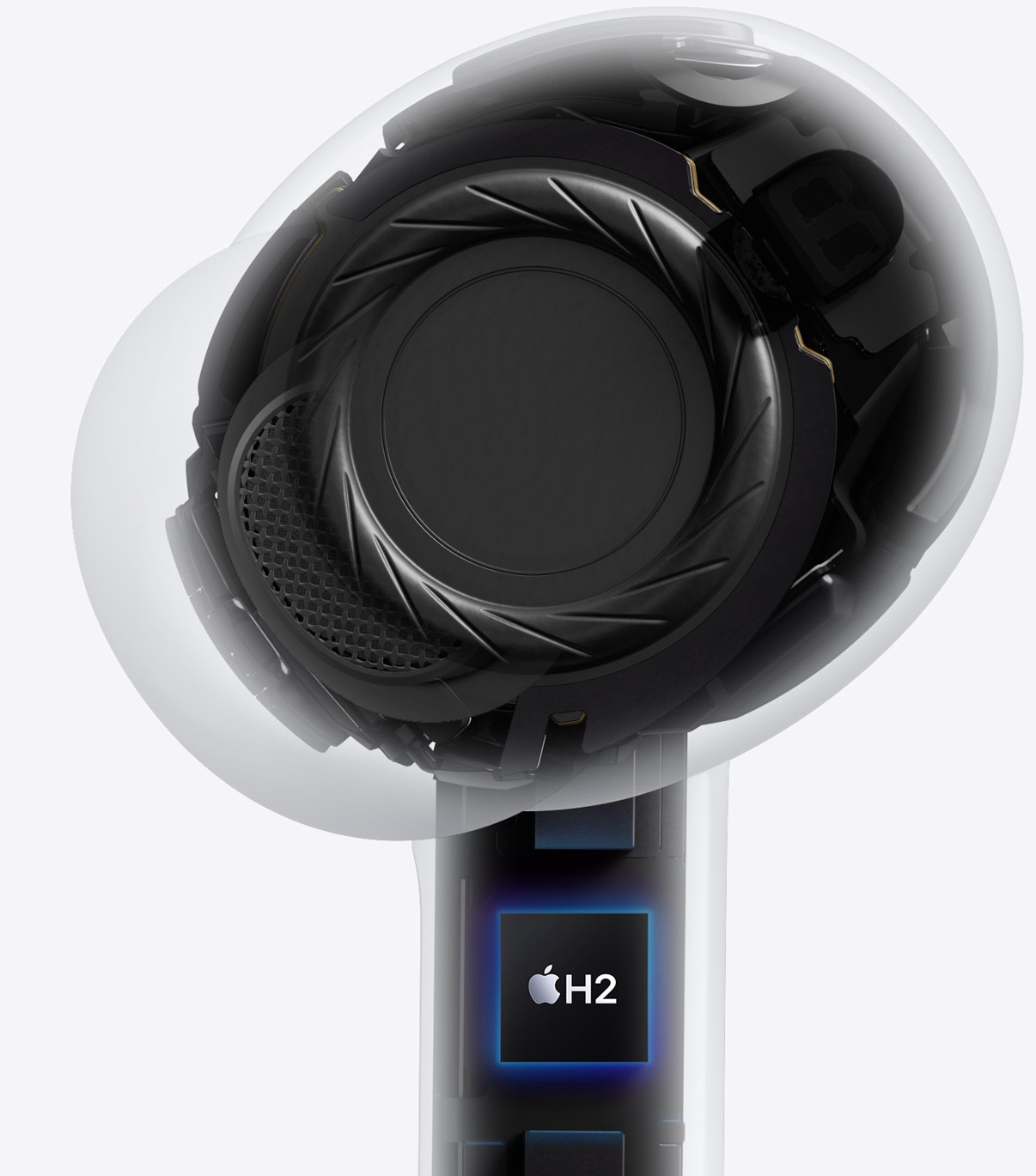 AirPods Pro 3 por dentro 