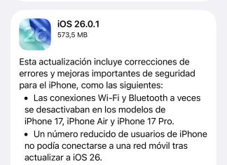 iOS 26.0.1