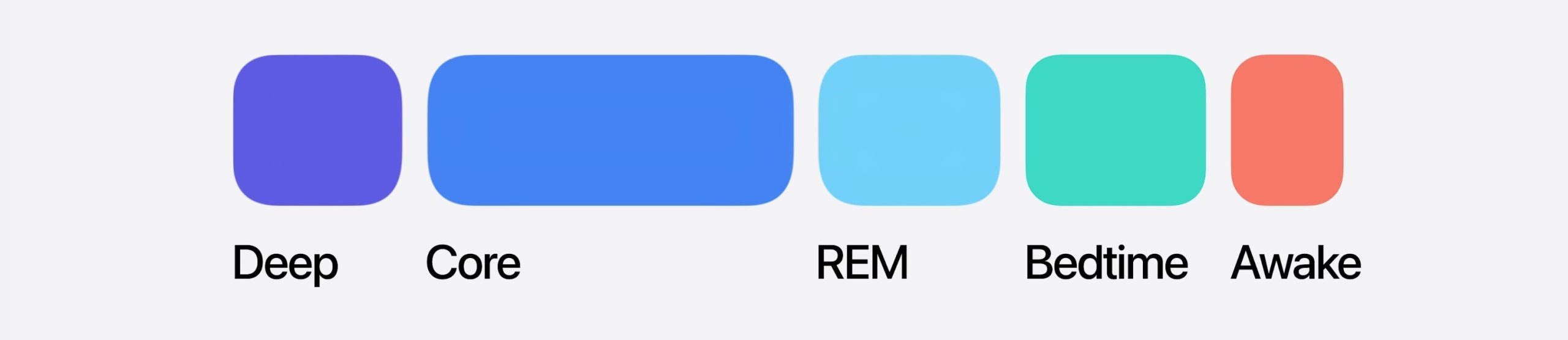 Fases de sueño que Apple tiene en cuenta en el Apple Watch