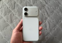 Imagen de un iPhone 18 con «plateau» para la cámara trasera Un hipotético iPhone 18 normal con plateau para la cámara trasera