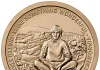 Moneda de un dólar conmemorativa de Steve Jobs