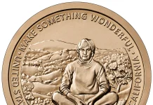 Moneda de un dólar conmemorativa de Steve Jobs