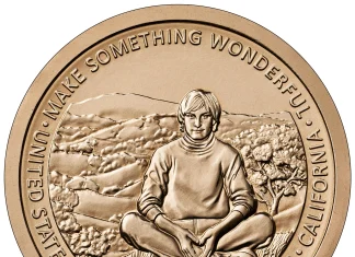Moneda de un dólar conmemorativa de Steve Jobs