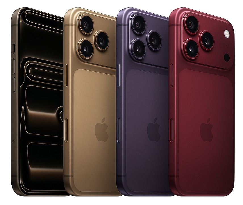 Colores que se supone que podría tener el iPhone 18 Pro el año que viene