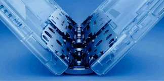 Bisagra en una imagen generada por ordenador