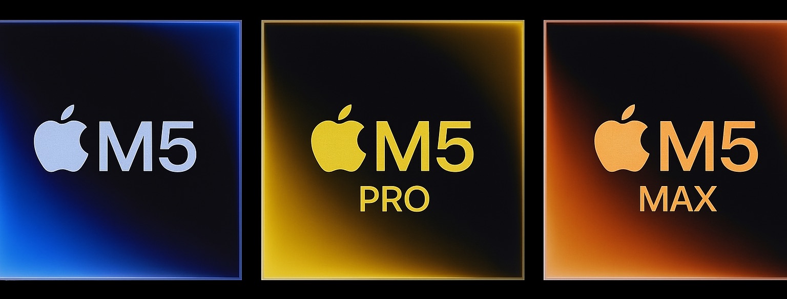 Procesadores M5, M5 Pro y M5 Max