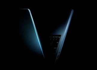 La V del cinco romano es, en realidad, un MacBook Pro medio abierto