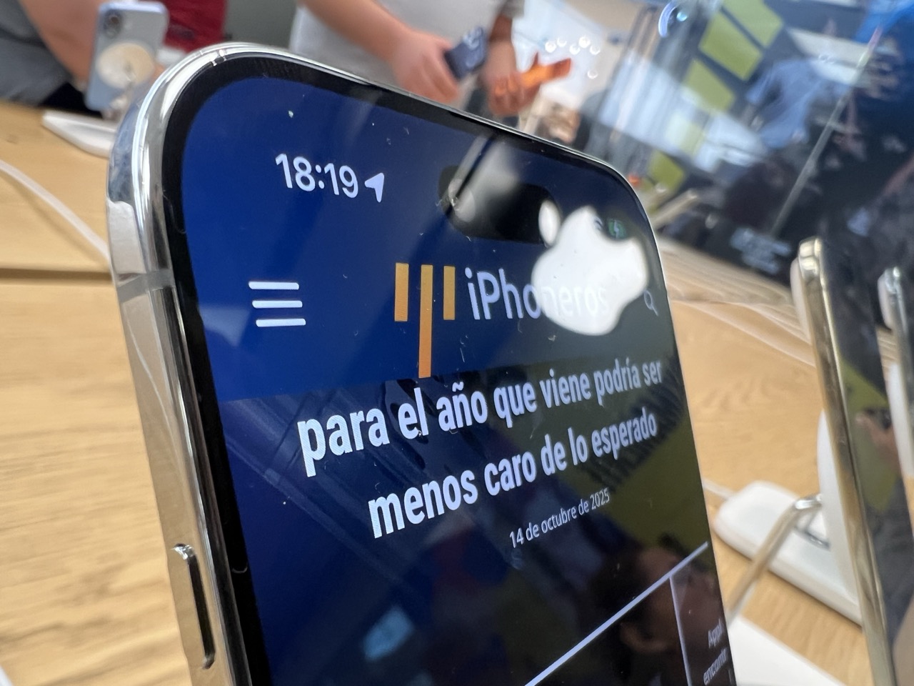 iPhoneros en un iPhone Air