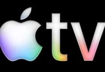 Nuevo logo de Apple TV con fondo negro