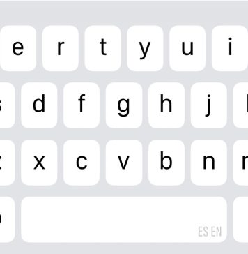 Teclado virtual de iOS 26
