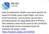 iOS 26.1 ya disponible con ajuste sobre el nivel de transparencia de la interfaz de Liquid Glass iOS 26.1