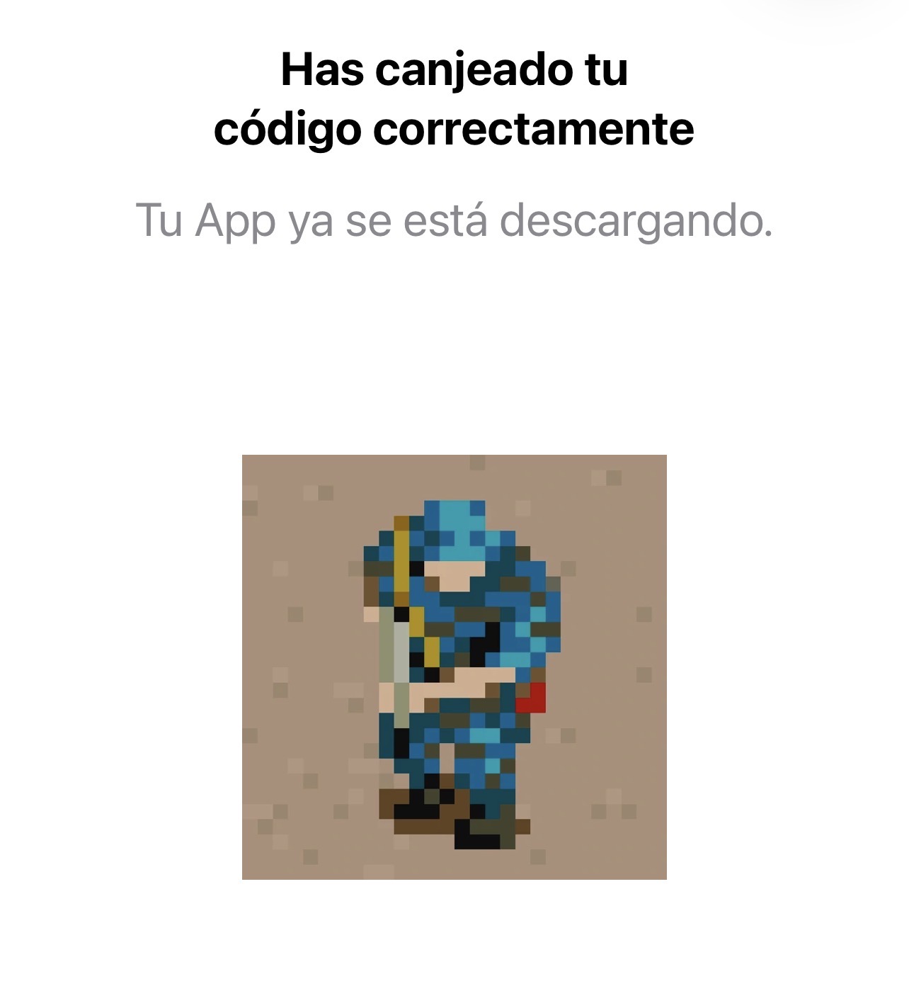 Código de Warrios canjeado