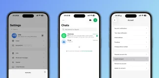 Opciones de WhatsApp para adminsitrar más de una cuenta en el mismo dispositivo