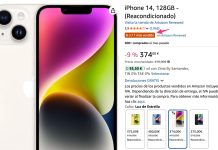 iPhone 14 reacondicionado a 374€