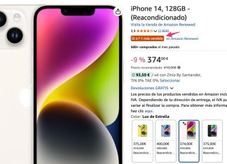 iPhone 14 reacondicionado a 374€