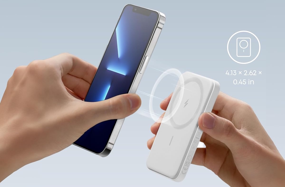 Batería Anker 621 con sistema MagSafe de carga inalámbrica con ajuste magnético