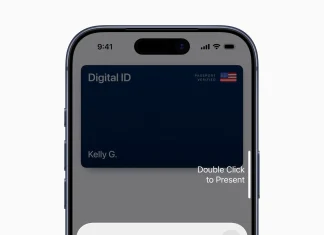 Tarjeta de identidad digital en la App de Cartera, en EEUU