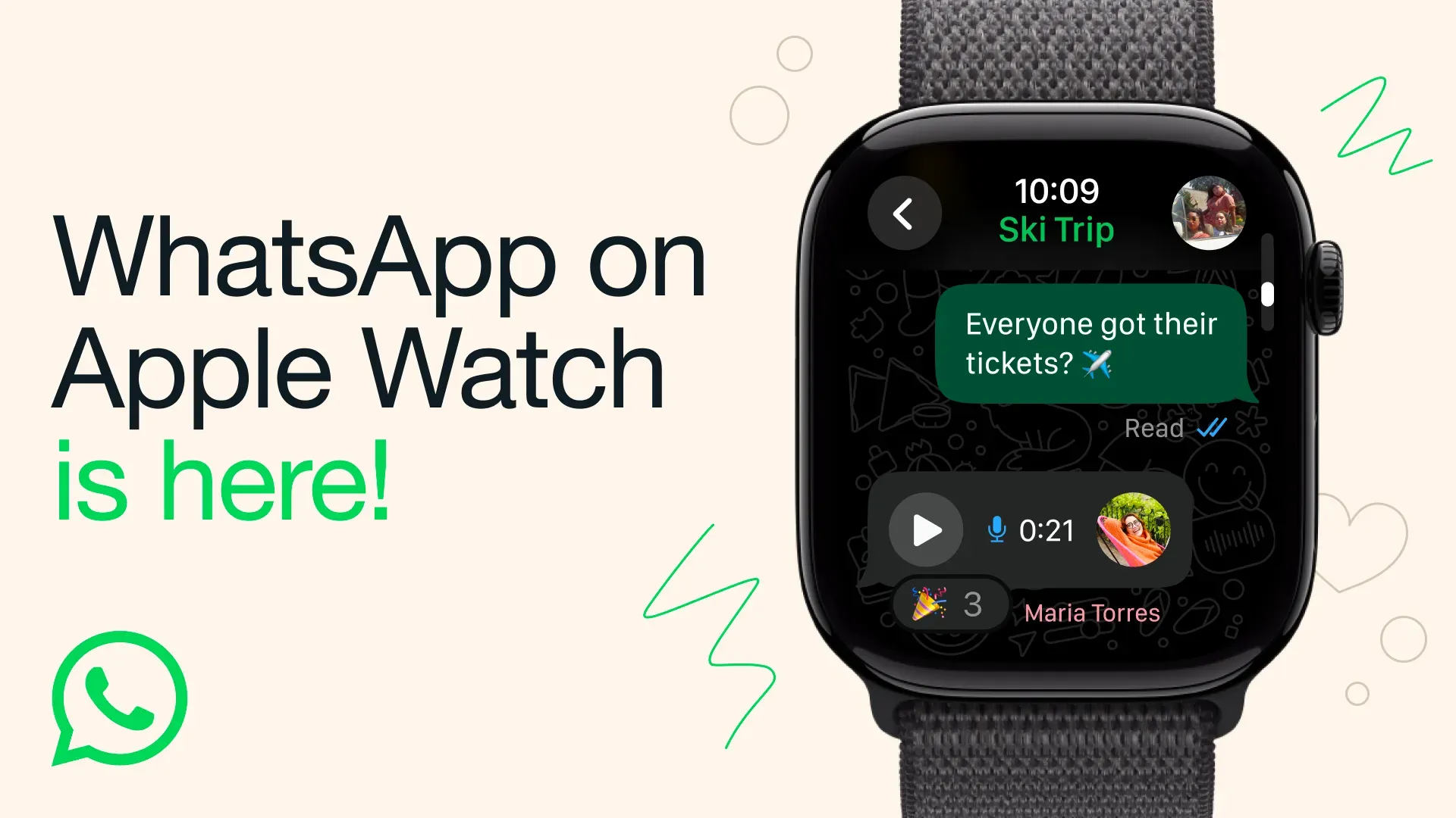 WhatsApp en el Apple Watch