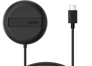 Base de carga inalámbrica Qi2 Compatible con MagSafe de la marca Belkin