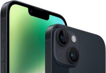 iPhone 14 en color Medianoche