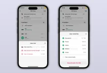 Opciones para borrar ficheros que han llegado a nuestro WhatsApp según el tipo de contenido