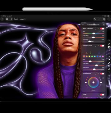 Pixelmator Pro en un iPad