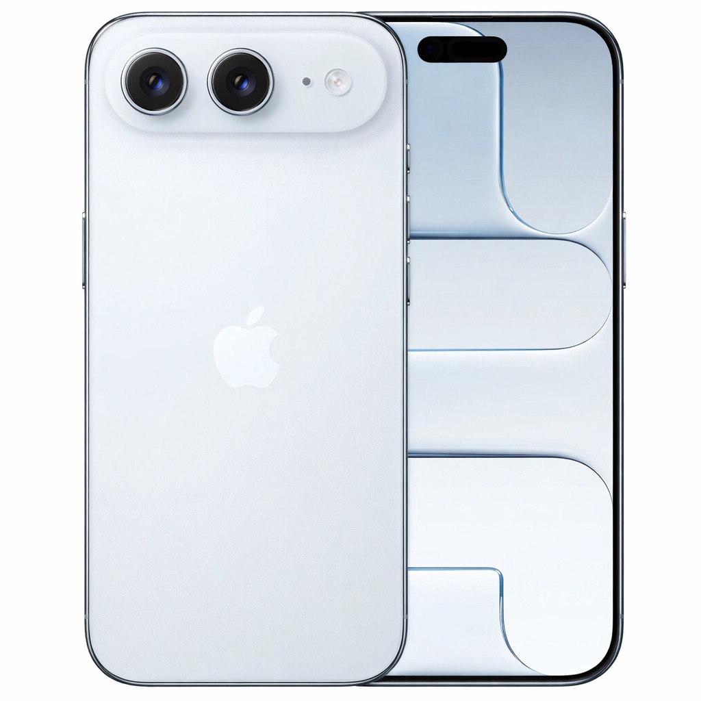 Hipotético iPhone Air 2 con dos cámaras traseras dispuestas en posición horizontal, al contrario que el iPhone 17