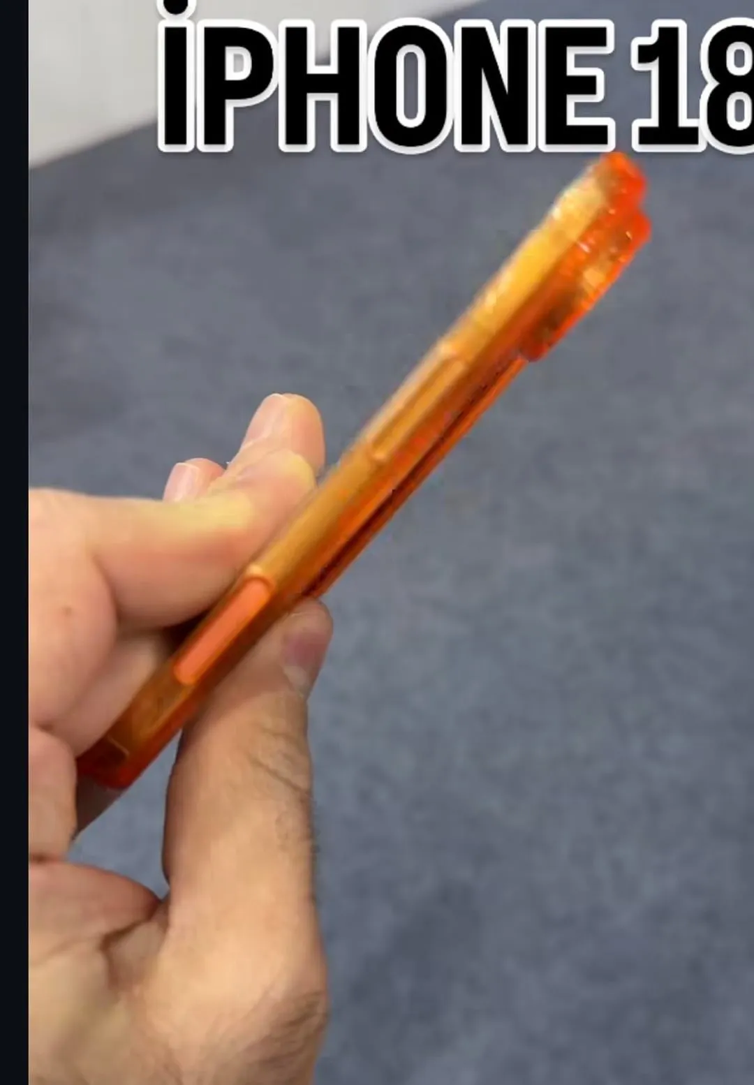 Supuesta funda de un supuesto iPhone plegable, fabricada por una empresa turca