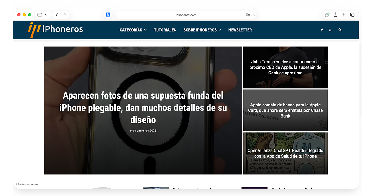 iPhoneros en Safari en el año 2026