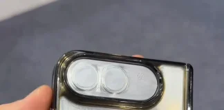 Supuesta funda de un supuesto iPhone plegable, fabricada por una empresa turca