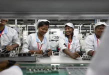 Fábrica de productos de Apple en India