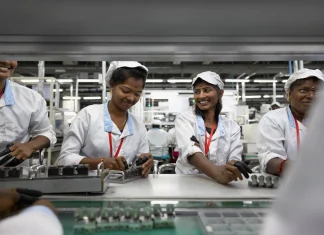 Fábrica de productos de Apple en India