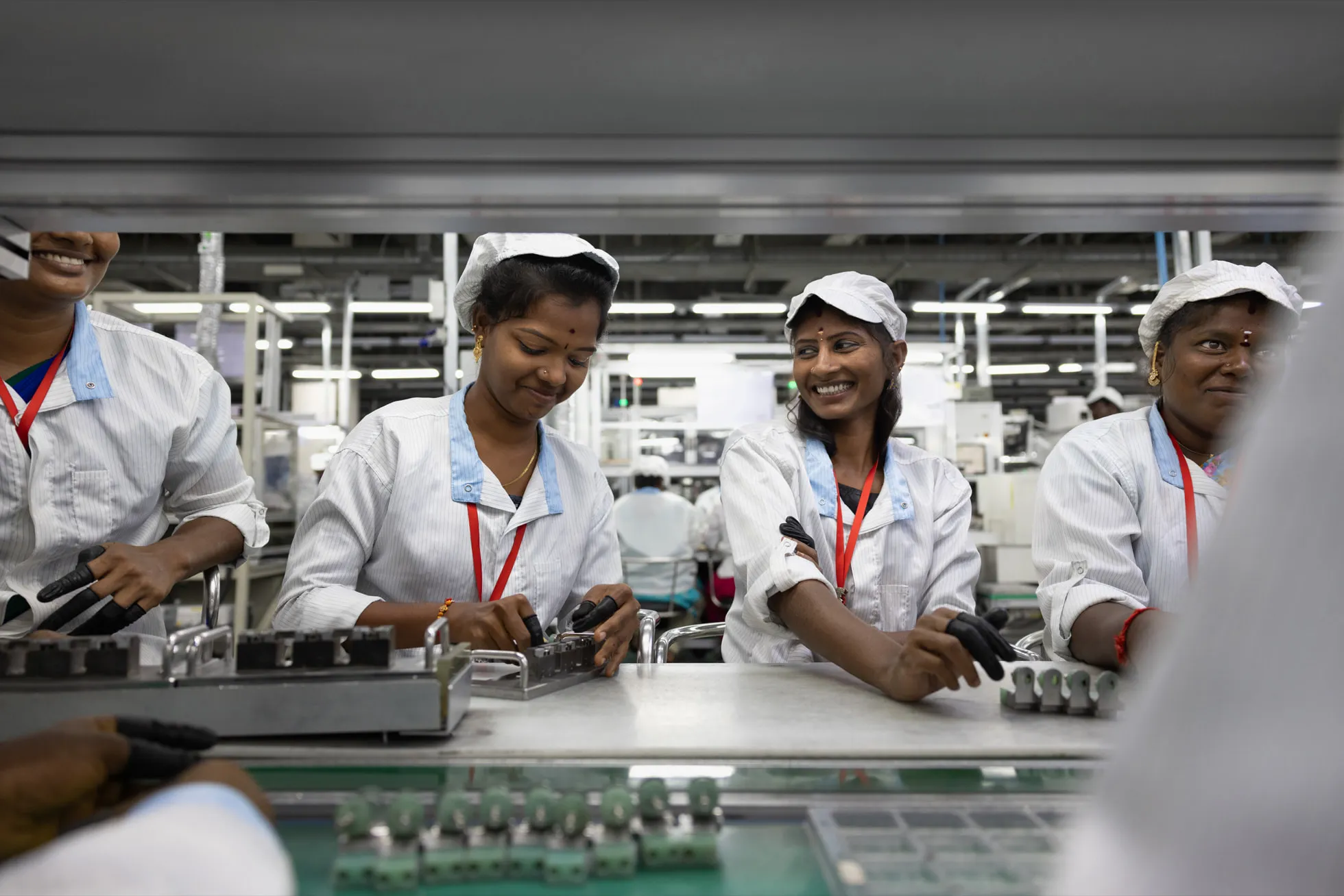 Fábrica de productos de Apple en India