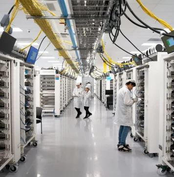 Fábrica de Apple en Houston, Texas, EEUU. Apple la llama Advanced Manufacturing Center