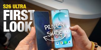 Pantalla con privacidad a nivel de pixel en los Galaxy S26 de Samsung