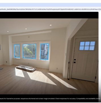 Cambiando la iluminación y los muebles de una habitación con una petición de texto a Gemini dentro de Google Chrome