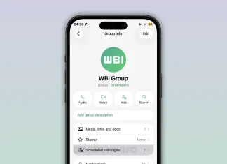Mensajes esperando a ser enviados con la funcionalidad de envío programado de WhatsApp