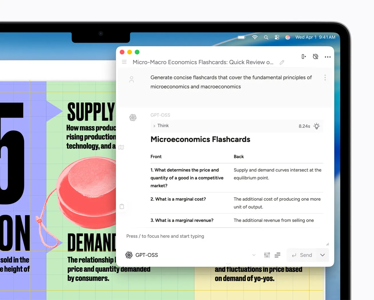 Utilizando un modelo LLM en un MacBook Air