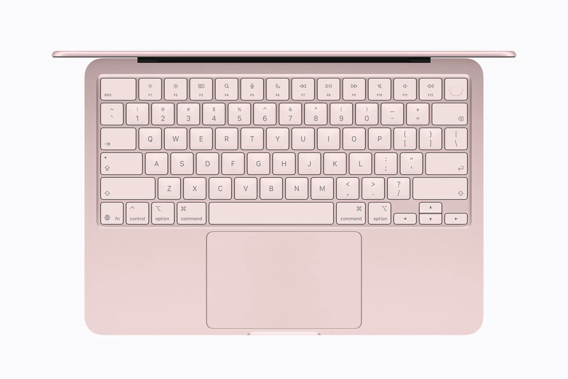 MacBook Nao en color rosa nube